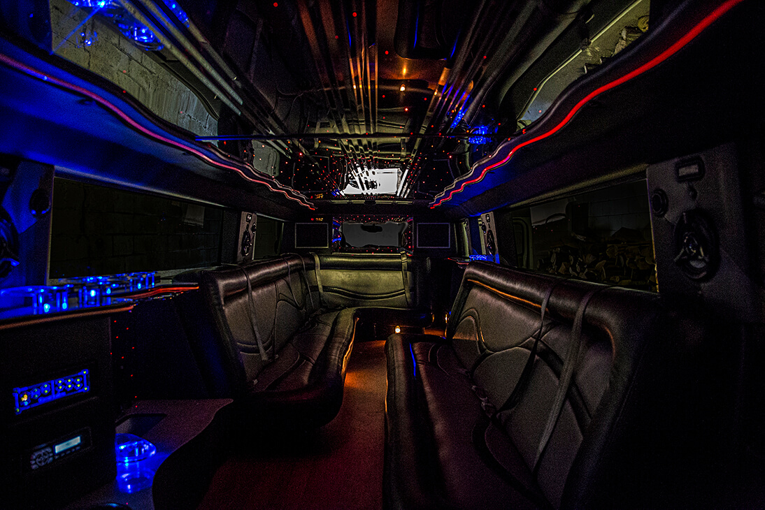 Hummer Limo interior