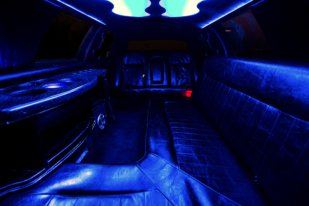 Town Car with LED lights