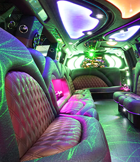 luxury limo interior