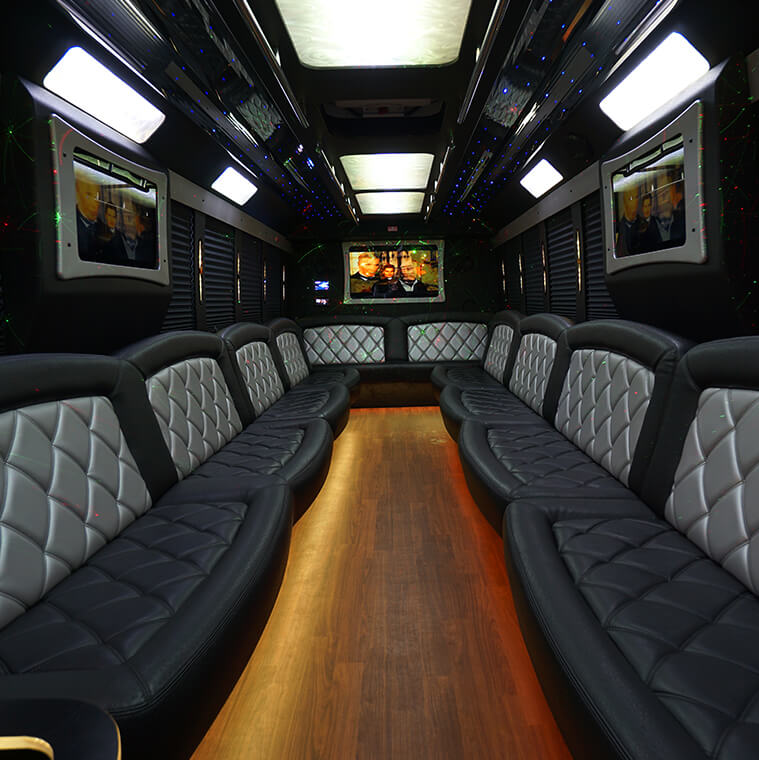 Ample party bus